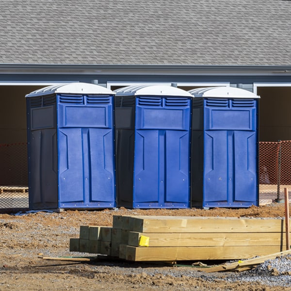 how can i report damages or issues with the porta potties during my rental period in Oak Brook IL